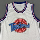 Tune Squad Jersey Mens Medium White Basketball Space Jam Lola Bunny 10 Mesh