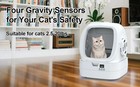 Automatic Self Cleaning Cat Litter Box App Control Litter Box For Cats Wifi 2 4g