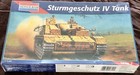 Monogram German Sturmgeschutz Iv Tank Vintage 1 72 Model Kit Sealed