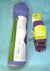 Gaiam Yoga Absorbent Hand Towel Blue 20  X 30  Gaiam Yoga Strap Both New Unused