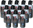 12 Pk Compressed Air Computer Tv Gas Cans Duster 10 Oz Dust Off Keyboard Laptop
