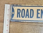 Road Ends Fun Begins Embossed Metal Street Sign 4x4 Off Roading Jeep