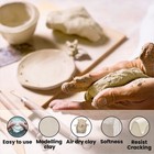 Premium Air Dry Clay  White  10 Lbs  All Natural Modeling Clay  Ideal For Beg   