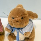 Vtg Eden Toys Beatrix Potter Peter Rabbit   Mopsy Lot Of 2 Plush 8    Tall