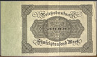 Germany 50000 Mark 1922 Banknote