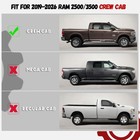 Floor Mats Fit For 2019-2025 2026 Ram 2500 3500 Crew Cab W bucket Seats