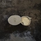 Vintage Bausch   Lomb Folding Pocket Magnifier Oval Black Case Usa
