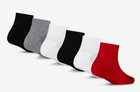 Nike Air Jordan Bj0342-rk2 Youth Legend Cushioned Ankle Socks 6 Pack Size 3y-5y 