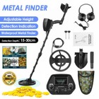Waterproof Lcd Metal Detectors Gold Digger Deep Sensitive Hunter Coil Searcher