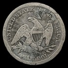 Seated Liberty Quarter  s    Love Token