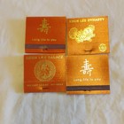 4 Rare Vintage Shun Lee Palace New York Ny Restaurant Full Unstruck Matchbooks