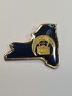 Uct New York Lapel Pin United Commercial Travelers Insurance Map Shaped