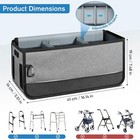 Large Capacity Walker Basket For Folding Walkers  Foldable Walker Storage Bag