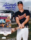 Dale Murphy Atlanta Braves Signed inscribed 8x10 Photo Jsa 154003
