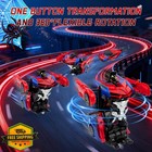 Rakay Spider Remote Control Car Toy For Boys  2 4ghz Rc Transform Robot  1 18   