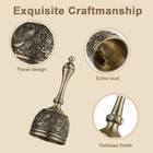 Hand Bell Brass Dinner Call Bells Loud Service Ringing Tibetan Bronze