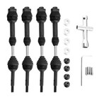 1 10 Front   Rear Driveshaft For Traxxas Hoss rustler slash stampede 4x4 2wd Rc