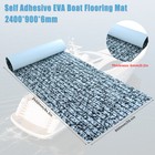 94 5 x35 4  Eva Foam Boat Decking Sheet Mat Faux Teak Marine Yacht Flooring Camo