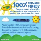  2 Pack  Crayola Ultra-clean Washable Crayons 24 Ct Back To School Supplies