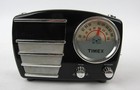 Retro Timex Alarm Clock Radio 7247b Only Radio Works For Parts Only Watch Video