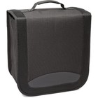 Basics Polyester Cd dvd Portable Storage Binder  400-capacity  Black