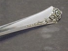 Oneida Damask Rose Sterling 7 1 4  Fork No Mono 1946 Heirloom Silver Solid 925