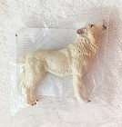 2025 Small Standing Howling Arctic Wolf 3 3  Long Made Of Hard Pvc Material