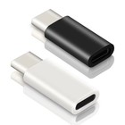 3pcs Lightning Female To Usb C Male Adapter Iphone 15 Charging Data Sync