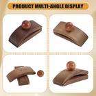 Solid Walnut Wood Tapestry Wall Hangers 4 Pack Quilt Hangers  Blanket2605