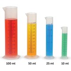 Learning Resources Graduated Cylinder Set  Measuring  Science Multi-color 