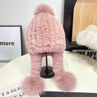 Baby Toddler Winter Warm Knitted Fur Pom Bobble Hat Beanie Cap For Boy Girl Kid 