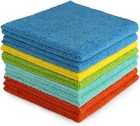 Microfiber Cleaning Cloth For Home Housekeeping  Reusable 11 5  X 11 5   25 Pack