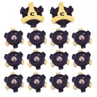 18x Shoe Spike Metal Thread Studs Screw For Nike Air Golf Cleats Replacement M6