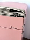 Wolverine Vintage Pink Tin  Toy Child   s Play Playset Kitchen Refrigerator Exc