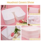 Rngwaper 1000 Count Disposable Face Cradle Covers Non-sticking Disposable