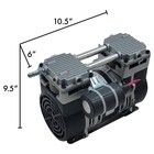 Half Off Ponds Pro 6 7 Cfm Deep Subsurface Aeration Rocking Piston Compressor