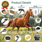 Horse Grooming Kit 13 Piece  Horse Brushes For Grooming Supplies Set