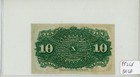 1863 10c Ten Cent Fractional Currency Bank Note In Unc Condition  bh01329