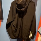 Adidas New York City Fc Black Zip Rain Hooded Jacket Mls Size L