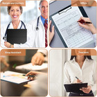 Nursing Clipboard Foldable-3 Layers Folding Nursing Clipboard With Nursing Editi