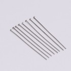 100pcs lot 18mm-70mm Stainless Steel Flat Head Pins Diy Jewelry Making Findings