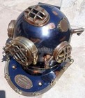 Antique Marine Mark V Us Navy Deep Sea Divers Helmet Replica18  Maritime Gift
