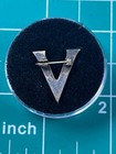 Wwii Us V For Victory Sterling Pin Homefront