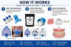 Diy Denture Kit Make Your Own Teeth At Home Complete Kit  Full Partial A1 A2 A3