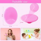 Nuogo 40-pack Soft Silicone Facial Cleansing Brush For Dry Skin