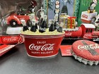 Lot Of Coca Cola Christmas Ornaments  Bears  Penguins  Santa  Train