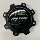 Pro Comp 504186742 Black Center Wheel Hub Cap -   1 Piece  