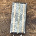 Masonic Antique A  Schickerling New York Sterling Silver  Stamp Holder