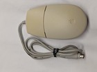 Vintage Apple M2706 Mouse Wired Ball Beige M2706 Retro Adb Macintosh Desktop