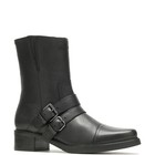 Harley-davidson Jerilyn Double Buckle D84754 Womens Black Motorcycle Boots
